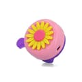 Miniatyrbild 3 av 6: FISCHER cykelstyre klocka blomma, diverse klockhus med 80 mm diameter, med hållare, - 1 st (85831)
