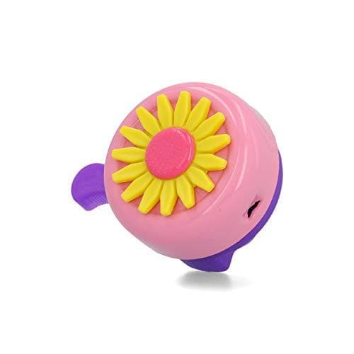 FISCHER cykelstyre klocka blomma, diverse klockhus med 80 mm diameter, med hållare, - 1 st (85831)
