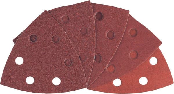 Bosch - 10-delt slibepladesæt 93 mm; 60; 80; 100; 120; 180
