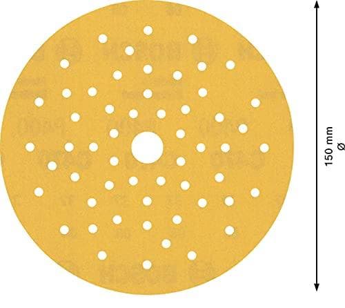 Bosch tillbehör EXPERT C470 2608901110 Excentriskt sandpapper Perforerat (Ø) 150 mm Paket med 5
