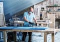 Miniatyrbild 5 av 6: Bosch tillbehör EXPERT C470 2608901103 Excentriskt sandpapper Perforerat (Ø) 150 mm Paket med 5