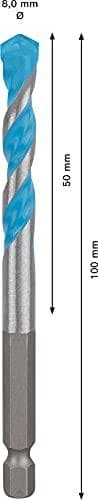 Bosch Professional 1x Expert HEX-9 MultiConstruction boremaskine (til beton, Ø 8,00x100 mm, tilbehør slagboremaskine)