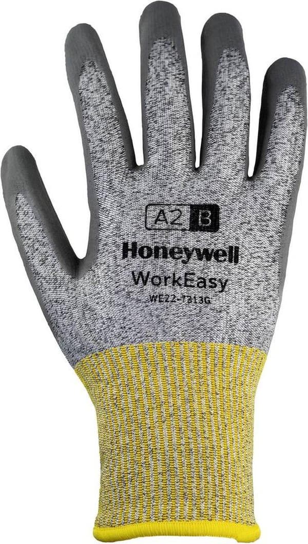 Honeywell AIDC Workeasy 13G GY NT A2/B WE22-7313G-8/M Skærebeskyttelseshandske Størrelse (handske): 8 1 par
