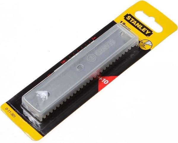 STANLEY Snap-off blad 18mm - 10 st/dispenser