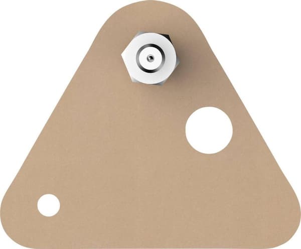 Tesa Tesa selvklæbende skrue Trekantet Beige