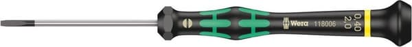 Wera Kraftform Mikroskruvmejsel 0,4X2,0X60 MM