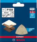 Pikkukuva 2 / 6: Bosch Professional 5x Expert M480 hiomaverkko (kovapuulle, maali puulle, 93x93 mm, karkeus 150, lisävaruste deltahiomakone)