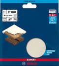 Miniatyrbild 2 av 6: Bosch Expert M480 Nät - sandpapper - för lövträ, måla på trä - 5 stycken - rund - korn: P180 - 125 mm (2608900675)