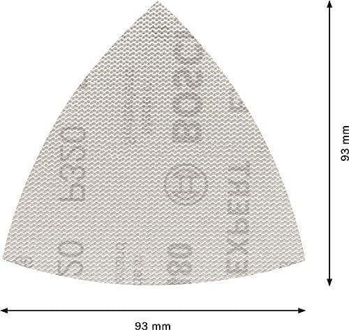 Bosch Expert M480 verkko - Hiomapaperi - 5 kpl - Delta - Karkeus: P320 - 93 mm