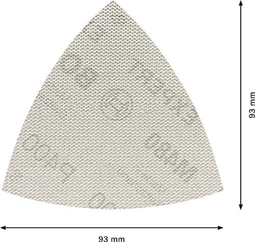 Bosch Expert M480 Net - Sandpapir - 5 stk - Delta - Korn: P400 - 93 mm