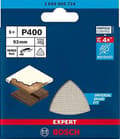 Miniatyrbillede 2 af 6: Bosch Expert M480 Net - Sandpapir - 5 stk - Delta - Korn: P400 - 93 mm