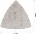 Miniatyrbild 3 av 6: Bosch Expert M480 Net - Sandpapper - 5 delar - Delta - Korn: 100 - 93 mm (2608900717)