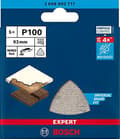 Miniatyrbild 2 av 6: Bosch Expert M480 Net - Sandpapper - 5 delar - Delta - Korn: 100 - 93 mm (2608900717)