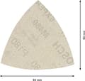 Miniatyrbillede 3 af 6: Bosch Expert M480 Net - Sandpapir - 5 stk - Delta - Korn: P180 - 93 mm