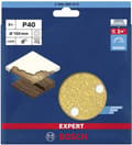 Miniatyrbild 3 av 5: Bosch 2608900813 EXPERT Slipskiva C470 Bäst för trä och färg, diameter 150 mm, ådring 40, 6 hål, 5x