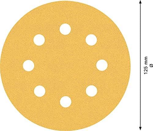 Bosch Accessories EXPERT C470 2608900812 Epäkeskinen hiekkapaperisarja rei'itetty karkeus 60, 60, 120, 120, 240, 240 (Ø) 125 mm 6 kpl pakkaus