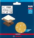 Miniatyrbillede 2 af 6: Bosch tilbehør EXPERT C470 2608901099 Excentrisk sandpapir Perforeret (Ø) 125 mm Pakke med 5