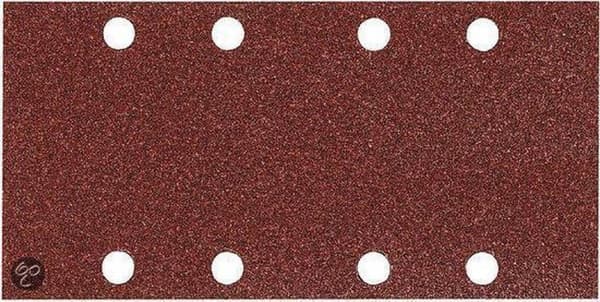 Makita P-31843 Flad slibeplade Rød - K60 - 93 x 228mm (10 stk)