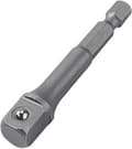 Miniatyrbillede 3 af 3: Wolfcraft 2414000 Topnøgleadapter Drive 1/4 (6,3 mm) Version 1/2 (12,5 mm) 72 mm 1 stk.
