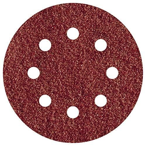 Wolfcraft 3180000 slumpmässigt orbitalt slippapper med kardborre, perforerat korn 24 (Ø) 125 mm 5 st (3180000)