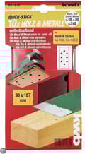Miniatyrbillede 4 af 4: Skandia Sanding Strip Ass. Sæt på 10 - 93 x 186 mm