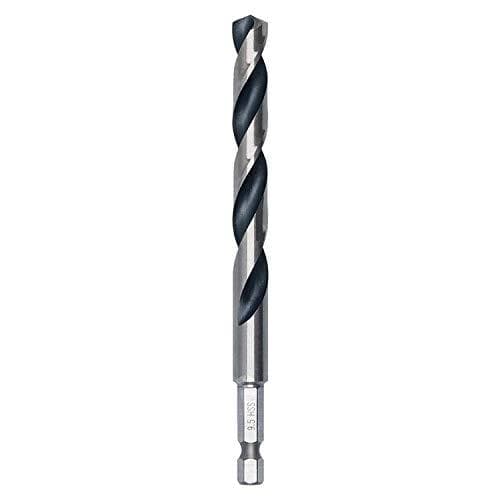 Bosch Professional PointTeQ sexkantsborr (för metall, Ø: 9,5 mm, arbetslängd: 81 mm, total längd: 125 mm, ¼" sexkantskaft, tillbehör för slagskruvar o