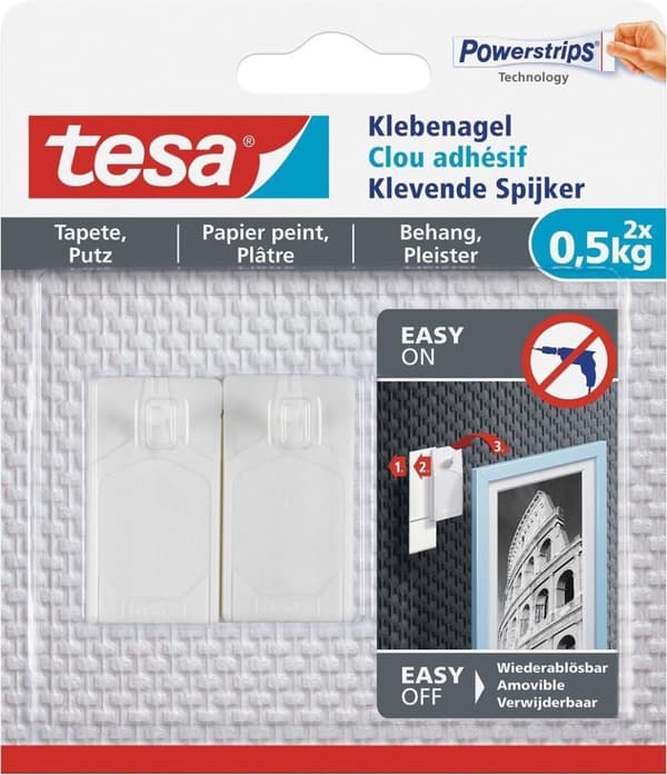 Tesa Adhesive Nail Sensitive Pinnat 0,5KG - 2 kpl