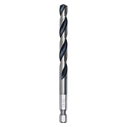 Bosch Professional PointTeQ sexkantsborr (för metall, Ø: 7,5 mm, arbetslängd: 69 mm, total längd: 109 mm, ¼" sexkantskaft, tillbehör för slagskruvar o