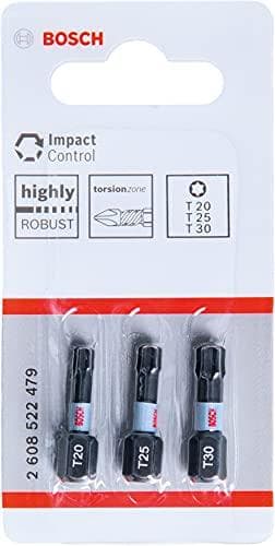 Bosch tilbehør 2608522479 seks-rund bit 3-delt T-profil (2608522479)