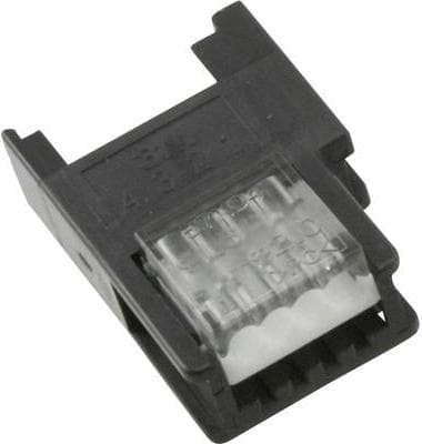 3M lavstrømsstik fleksibel: 0,3-0,56 mm² stiv: 0,3-0,56 mm² antal poler: 4 Miniclamp 1 stk. grå (37304-2206-000 FL)