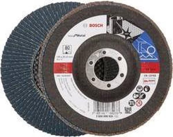 Bosch - Flikslipskiva 125 mm, 22,23 mm, 80