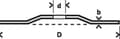 Pikkukuva 2 / 3: Bosch kaareva hiomalaikka Standard for Metal A 24 P BF, 180 mm, 22,23 mm, 6,0 mm 1kpl