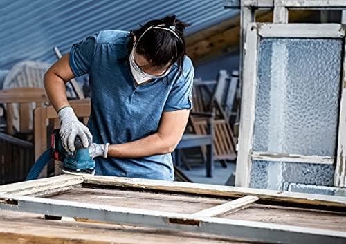 Bosch Professional 5x Expert C470 sandpapir (til hårdttræ, maling på træ, 93x93 mm, korn 60, tilbehør deltasliber)