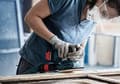 Miniatyrbillede 6 af 6: Bosch tilbehør EXPERT C470 2608900823 Delta sandpapir Perforeret (L x B) 93 mm x 93 mm Pakke med 5