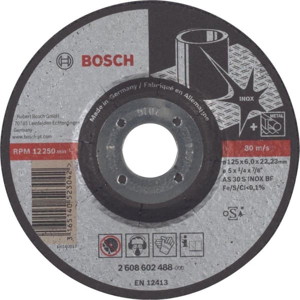 Bosch ABS 125X6X22,23 INOX