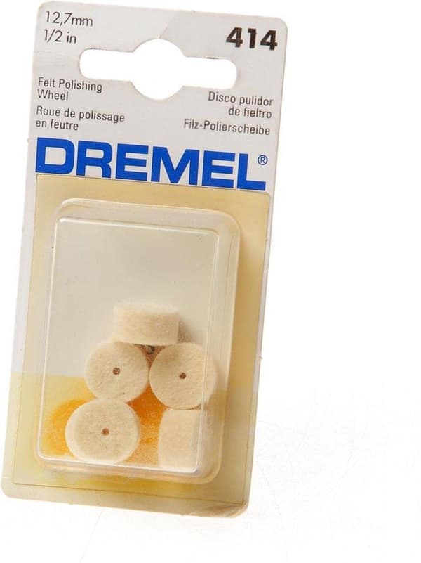 Dremel polerskiva 13 mm - 6 stycken (414)