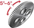 Miniatyrbillede 3 af 8: Wera 5003500001 Zyklop Speed Ratchet - 1/4" x 152 mm