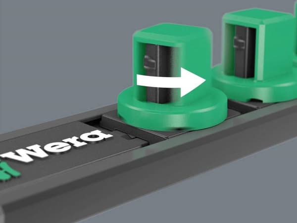 Wera 05136421001 9601 Nuss magneettinauha Kierre-lukkoon 3/8