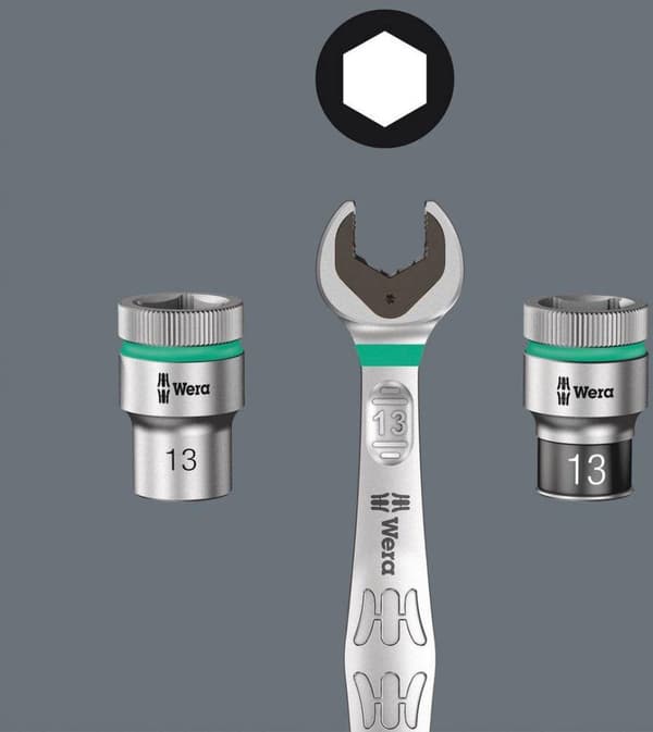Wera 05020218001 Joker Åben/ringnøgle - 3/4'' x 230 mm - 6003