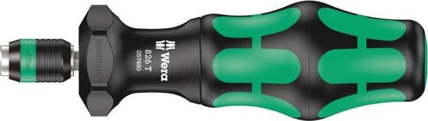 Wera 05057480001 Kraftform Turbo Håndbitsholder - Rapidaptor hurtigskiftfunktion