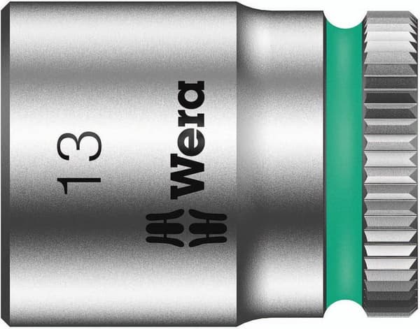Wera 8790 HMA 05003512001 Topnøgle (6,3 mm) Topnøgleindsats 13 mm 1/4 (6,3 mm)