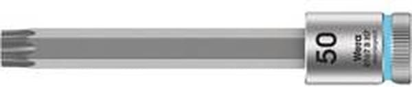 Wera - 8767 B HF Zyklop - bitkappe 3/8" torx - T50 x 100mm