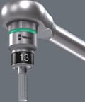 Miniatyrbillede 7 af 10: Wera - 8100 SA 12 HF Zyklop Metal - 13-delt skraldesæt med vendepal - 1/4"