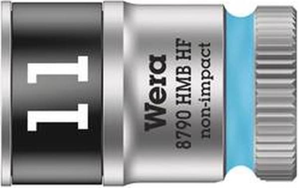 Wera - 8790 HMB HF Zyklop - hånd- og maskine topnøgle 3/8" - 11 x 29 mm