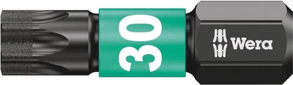 Wera 05057626001 1/4" Torx Impaktor Diamond Bit - T30 x 25mm