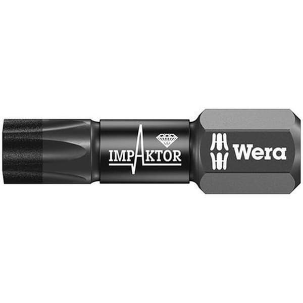 Wera 05057626001 1/4" Torx Impaktor Diamond Bit - T30 x 25mm