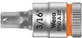 Miniatyrbillede 7 af 7: Wera 8740 A 05003386001 Unbrakonøgle indsats 3/16 1/4 (6,3 mm)