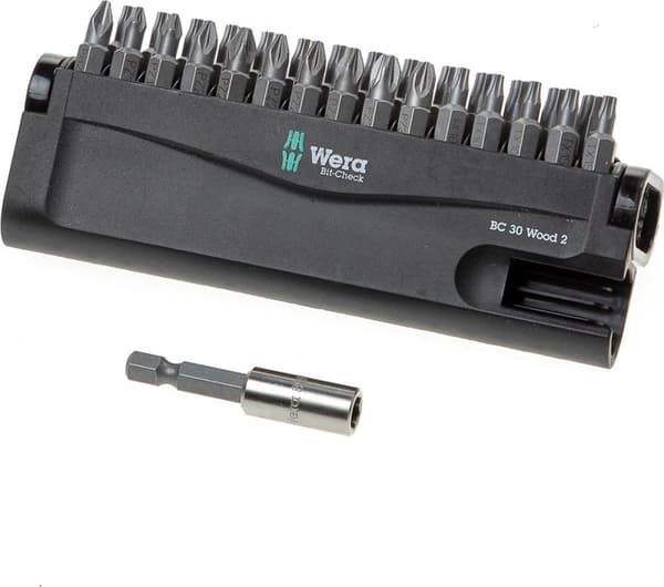 Wera 5057432001 30-delt Bit-Check 30 Wood 2 Bit Sæt