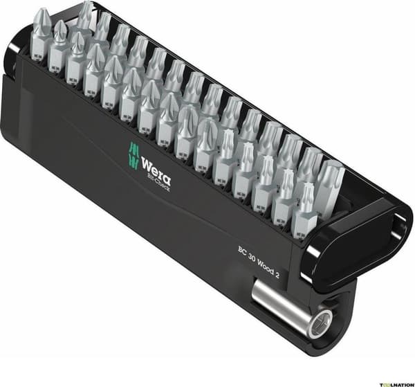 Wera 5057432001 30-delt Bit-Check 30 Wood 2 Bit Sæt