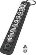 Miniatyrbillede 11 af 11: Wera 05003880001 Bælte A 1 9-delt Zyklop Socket sæt på bælte - 1/4"